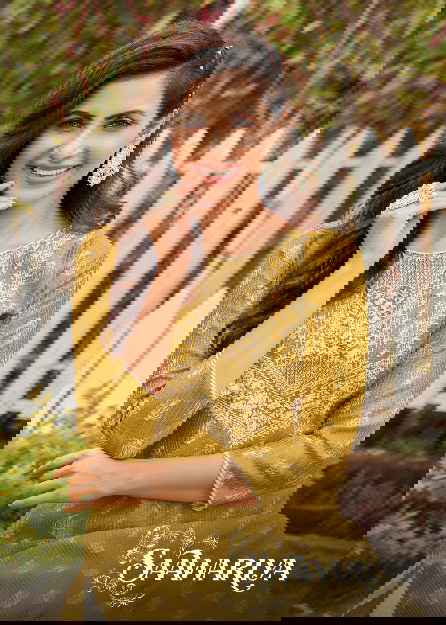 Kapil Trendz Sawariya Fancy Festive Wear Wholesale Designer Kurtis